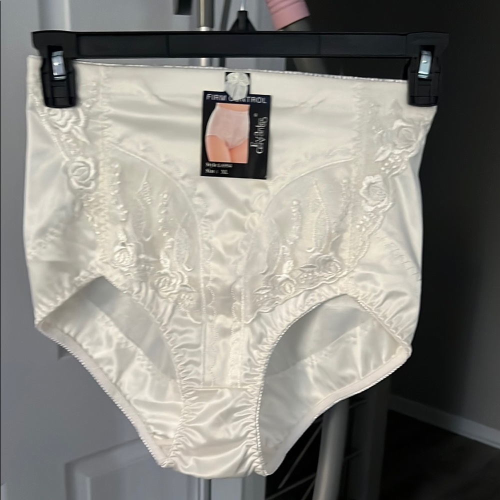 Elegant Cream High-Waisted Briefs